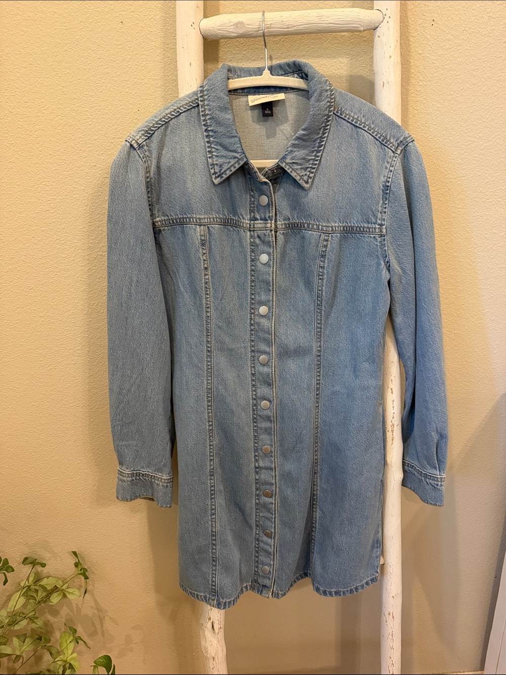 Universal Thread Light Blue Denim Shirt Dress NWOT